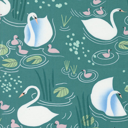 Love Letter by Lizzy House - Swans in Pond