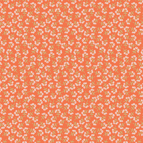 Sweet Floret in Peach - Open Heart by Art Gallery Fabrics