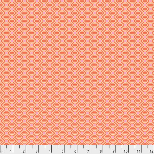 Tula Pink True Colors - Hexy in Peachblossom